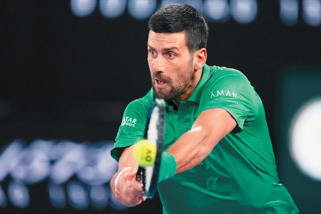 祖高域力爭成最年長澳網冠軍。