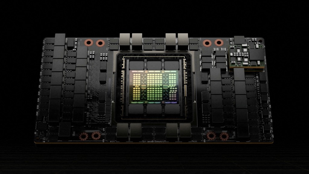 辉达 H100 GPU适合处理用于创建文字、电脑程式码、图像、视讯或音讯的大型人工智能模型。 路透社