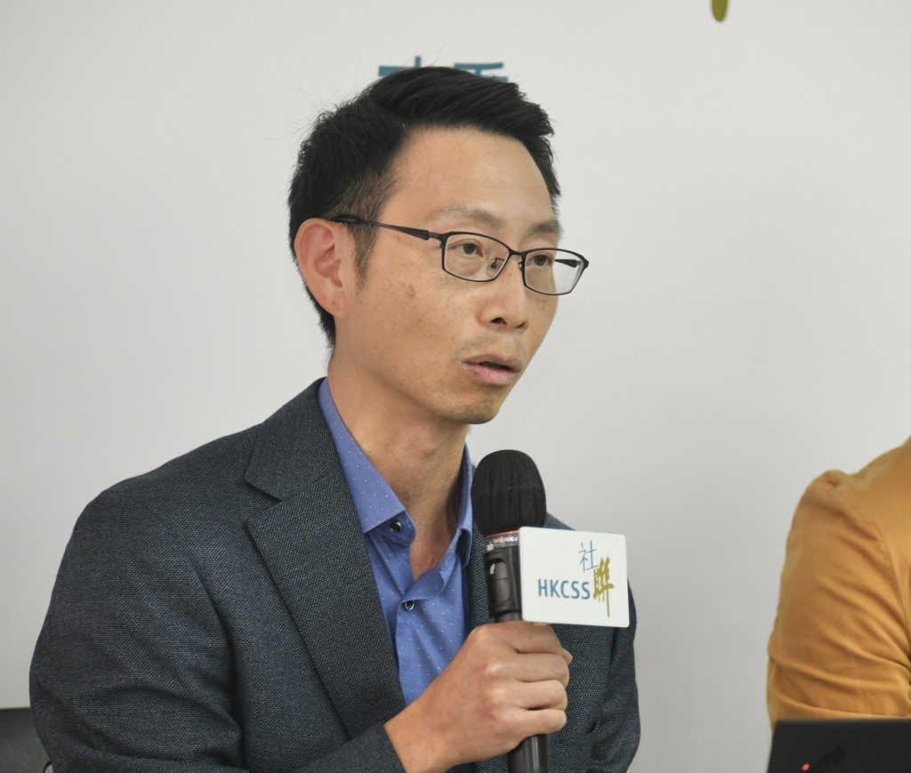 何俊傑表示,擔心照顧者不懂得如何求助。 何俊傑表示,擔心照顧者不懂得如何求助。