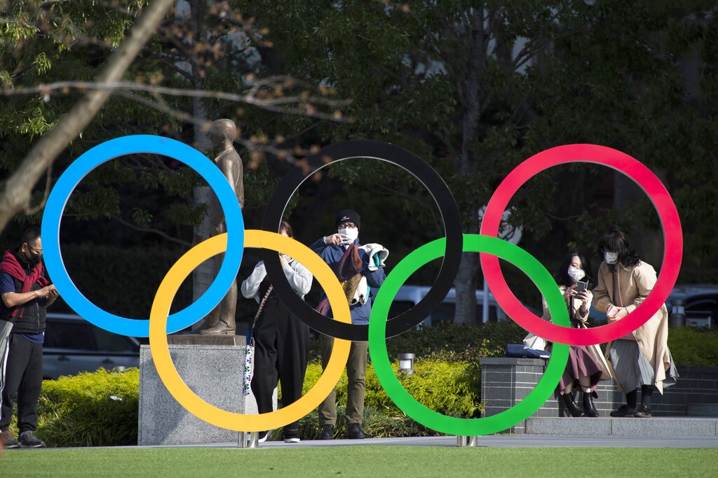 東京奧組委宣布放棄接待海外觀眾。AP圖片