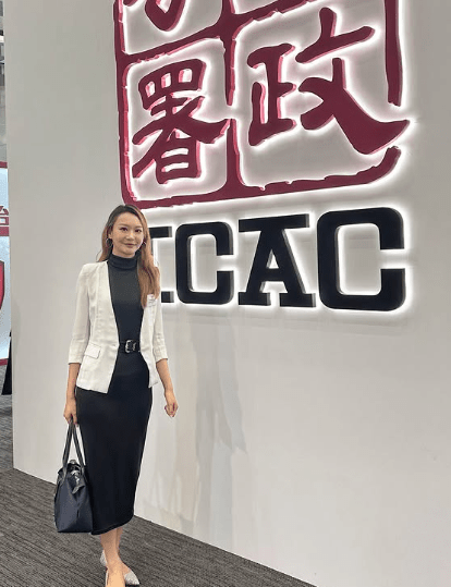 昨日（7日），麥詩敏在IG上晒出多張出席廉政公署展覽廳重啟典禮的照片，她透露自己是以廉政公署社區關係市民諮詢委員會委員身份出席，難道麥詩敏要加入ICAC做反貪先鋒？