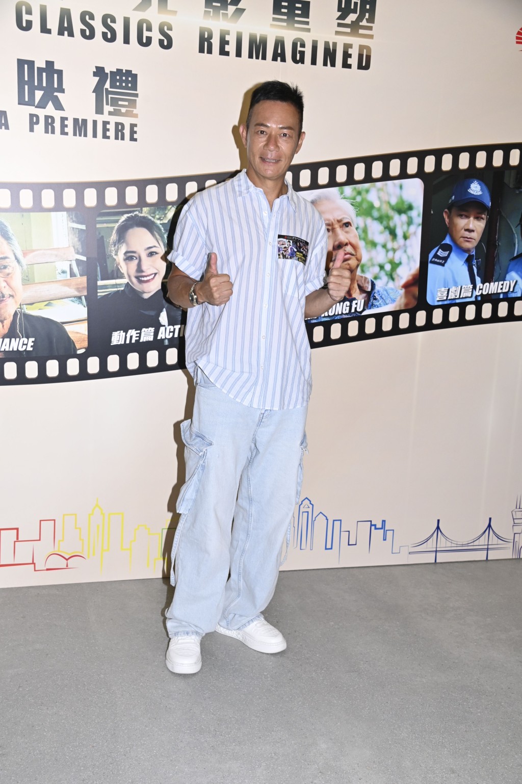 张兆辉觉得自己作为香港电影一份子要出点绵力。