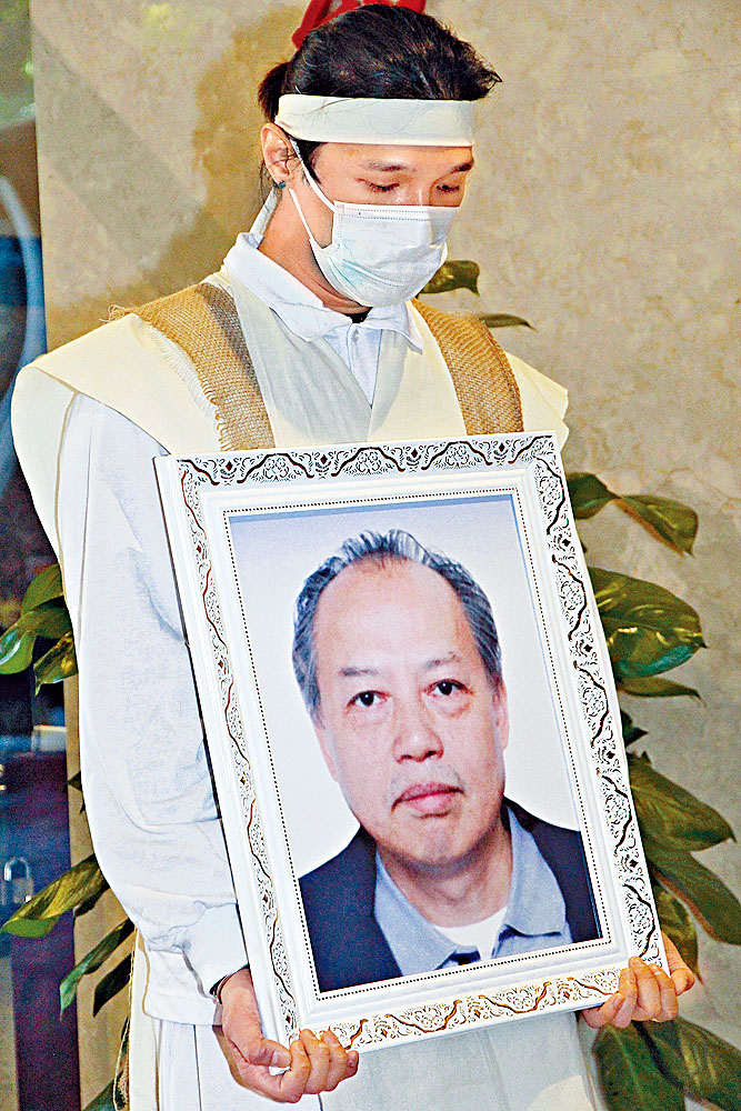 ■林海峰表示不會教弟弟做評判，笑言弟弟多數由媽媽教。