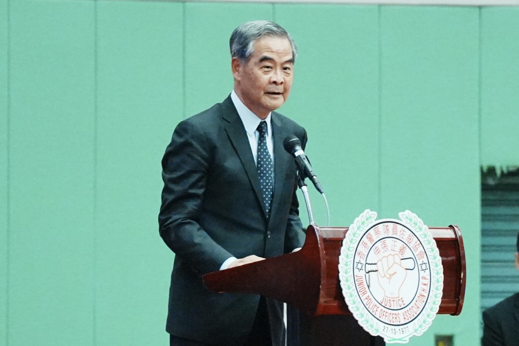 活動地點安排在梁振英創辦的「共享基金會」總部舉行。資料圖片