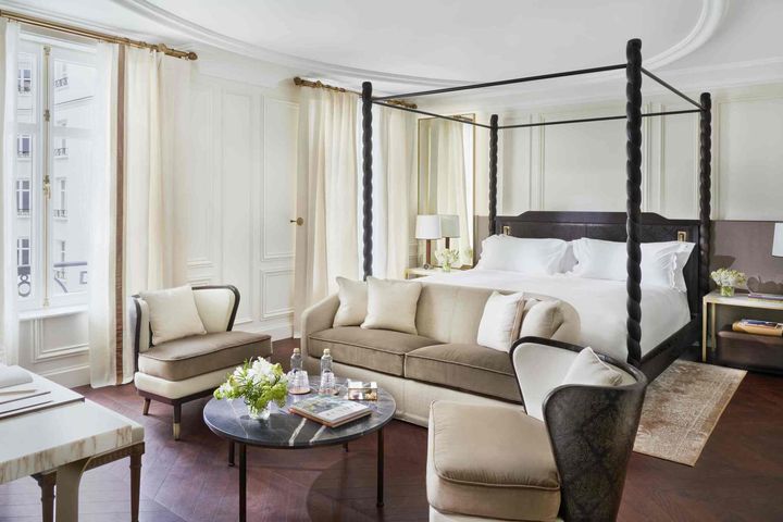馬德里文華東方麗茲酒店的房間雅致舒適。