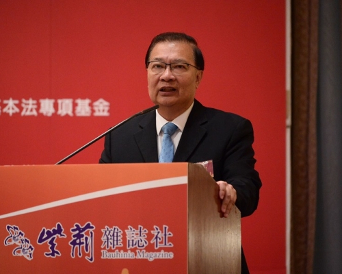 譚耀宗支持林鄭參與大灣區領導小組。