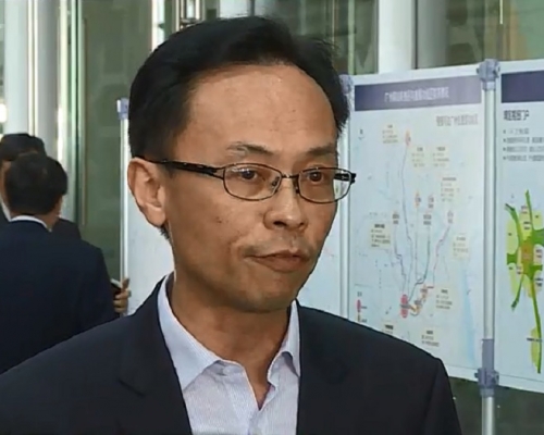 聶德權表示,大灣區是要從區域角度思考發展。無綫電視截圖