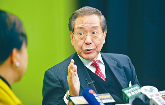 ■李國章指言論自由是大學的核心價值，不容出現破壞及欺凌。