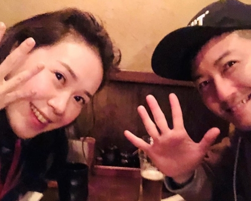 高皓正與老婆慶祝結婚九周年。ig圖片
