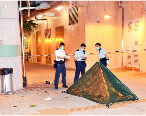 常逸樓之前曾發生墮樓案。資料圖片