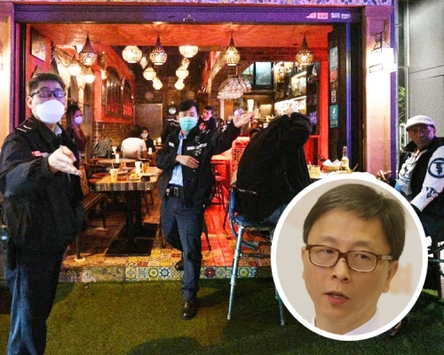 何栢良倡食肆只供外賣。