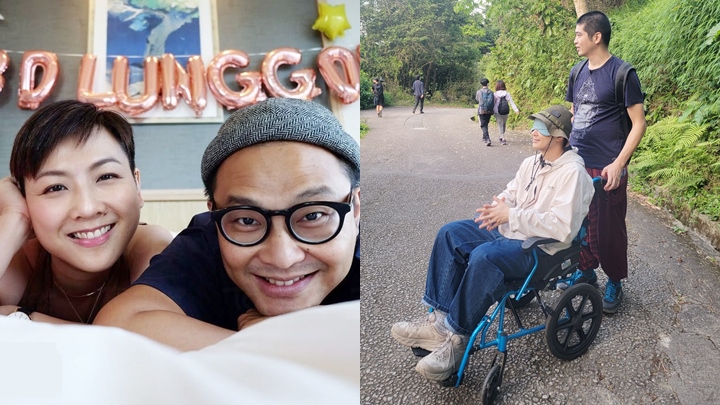 6號＠RubberBand與老婆隔空對話，承諾年老行動不便都會互相照顧。