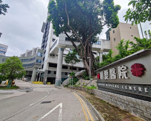 明愛醫院73歲男病人病房廁所內上吊不治。資料圖片