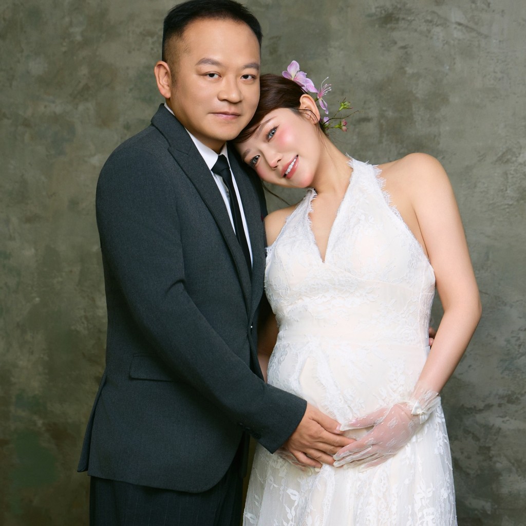 程美段2025年9月在IG分享婚照。 程美段2025年9月在IG分享婚照。