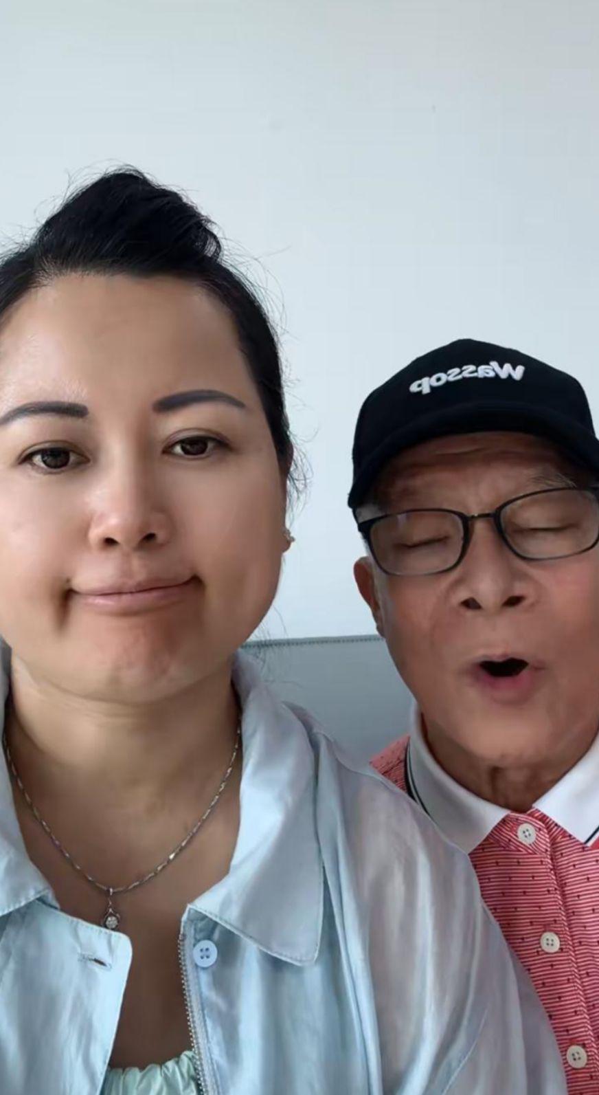 何生何太以往不時在社交網直播分享生活點滴。資料圖片 何生何太以往不時在社交網直播分享生活點滴。資料圖片