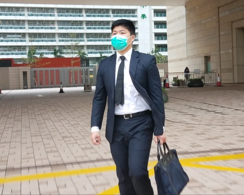 被告古俊輝。 陳楚琨攝
