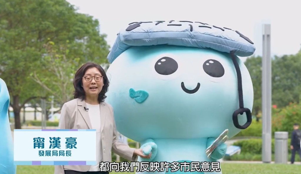 甯漢豪稱，法會選舉是與香港市民息息相關。發展局fb影片截圖