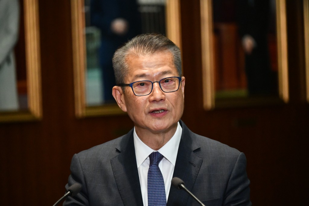 財政司司長陳茂波。盧江球攝