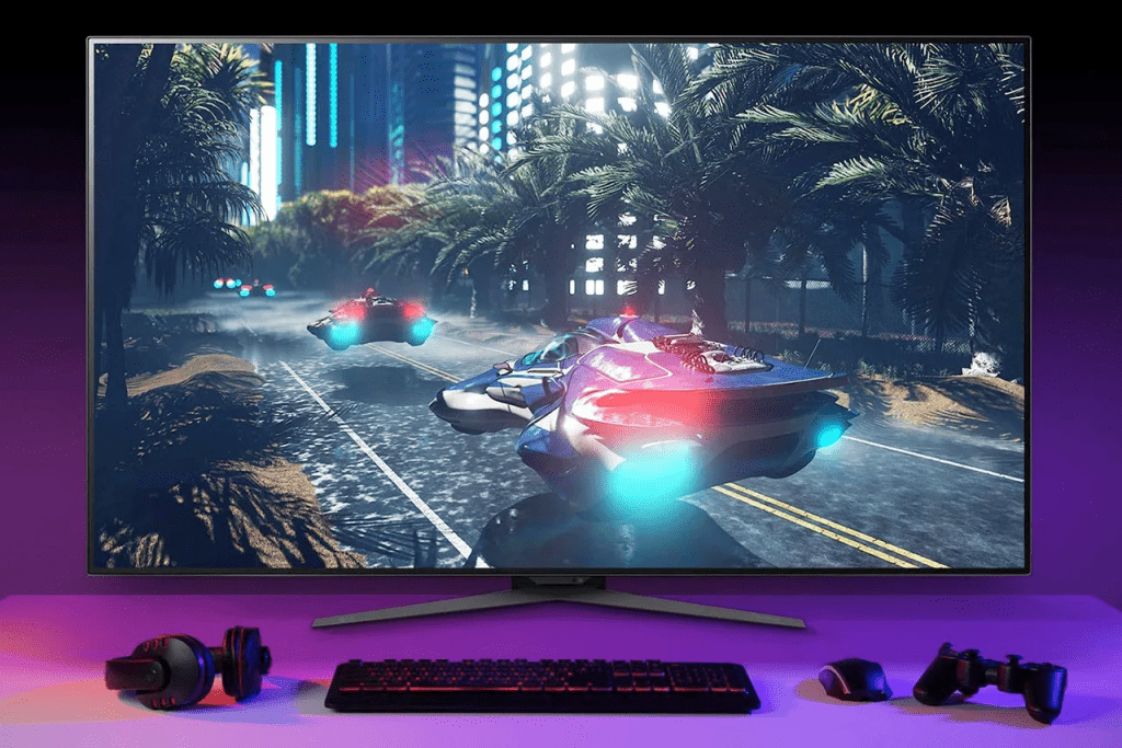 UltraGear 48GQ900可把畫面更新率由120Hz超頻至138Hz。