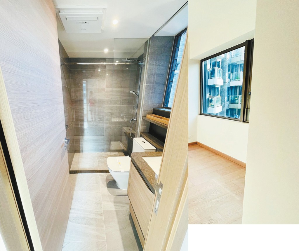 浴室內乾濕分離，方便打理。