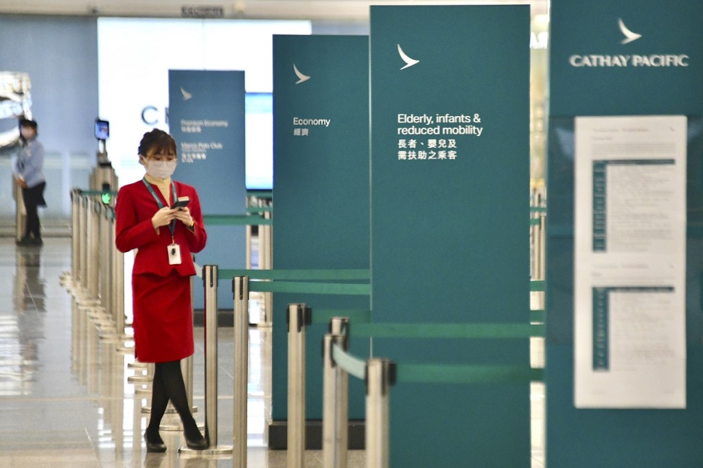 傳內地阻攔國泰航空整合港龍等業務。資料圖片