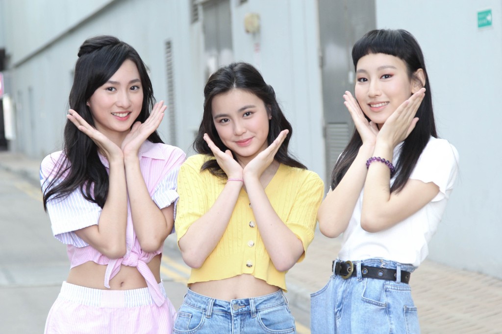 鍾柔美(左起)、Chantel及炎明熹成為不少人偶像。