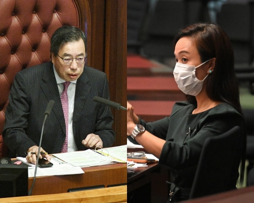 梁君彥；陳凱欣。 資料圖片