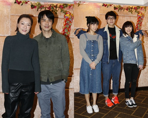 阿田與鄭嘉穎夾份請劇組食首播飯;簡淑兒、吳業坤、賴慰玲都有出席。