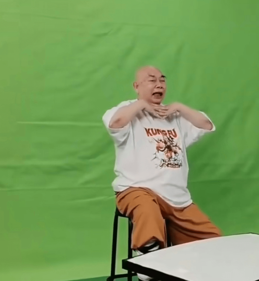 黃一飛落力為《功夫女足》宣傳。