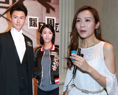 新劇《踩過界》有王浩信騷肌,李佳芯在劇中不乏激情戲。