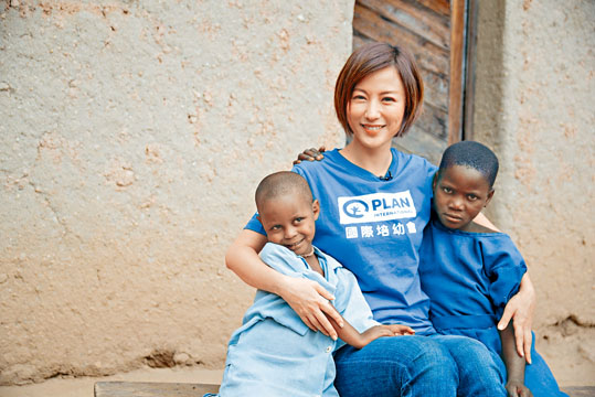 劉心悠探訪完盧旺達貧童，決定加入助養行列。