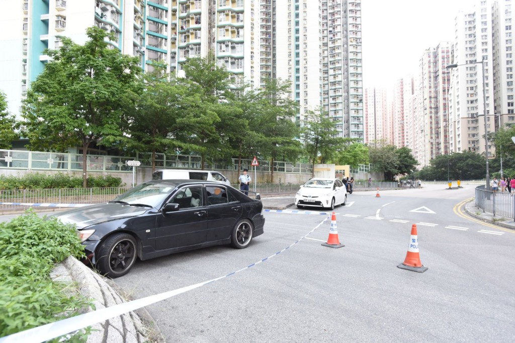 涉事私家車。