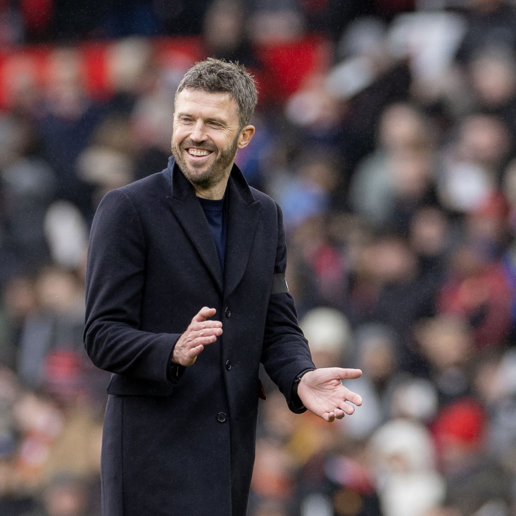 曼聯領隊卡域克。法新社