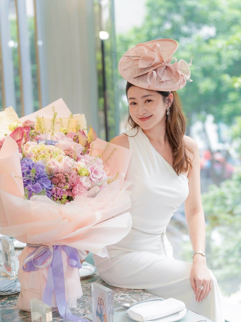 徐淑敏近日開名媛派對賀42歲生日。