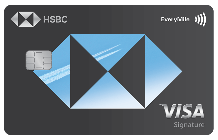 機場貴賓室信用卡推介：滙豐 EveryMile 信用卡