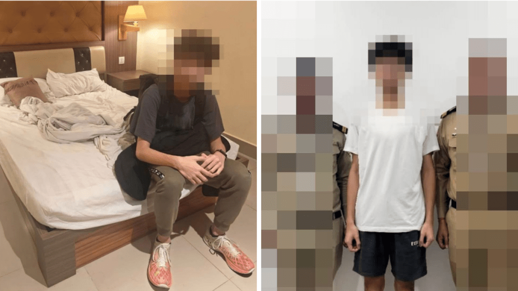 遭受跨國犯罪集團操控並被誘騙至柬埔寨的香港青年。柬中時報