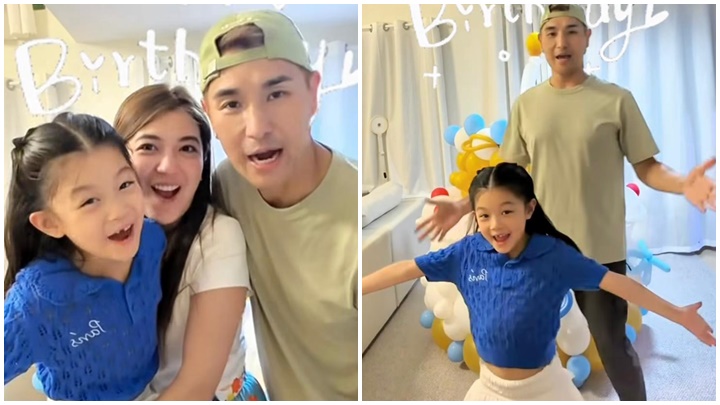 單文柔36歲生日  陳展鵬直言是全年度最大考牌  感謝小豬比幫手安排送驚喜