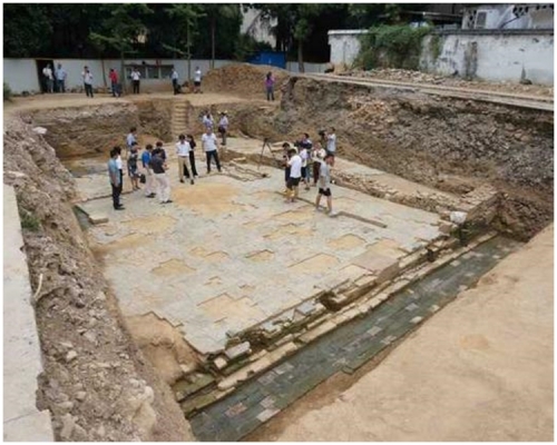 專家確認遺跡屬於晚唐五代吳越國。網上圖片