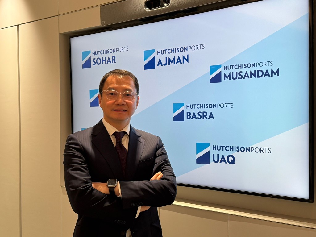 和記港口中東及非洲港口業務董事總經理蔡榮傑。