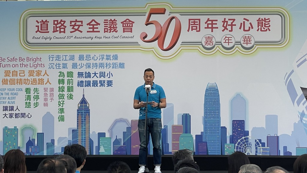 道路安全議會主席兼香港警務處副處長(行動)周一鳴。蕭博禧攝