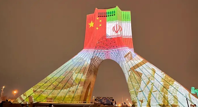 中國和伊朗關係良好。