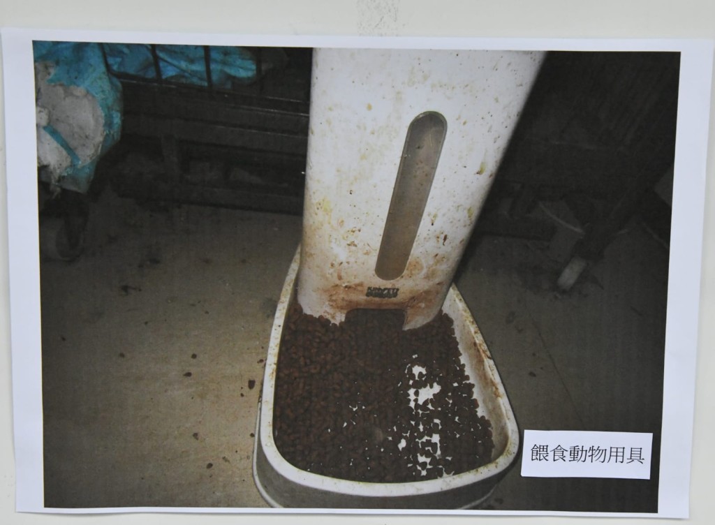 警方展示涉案物品。