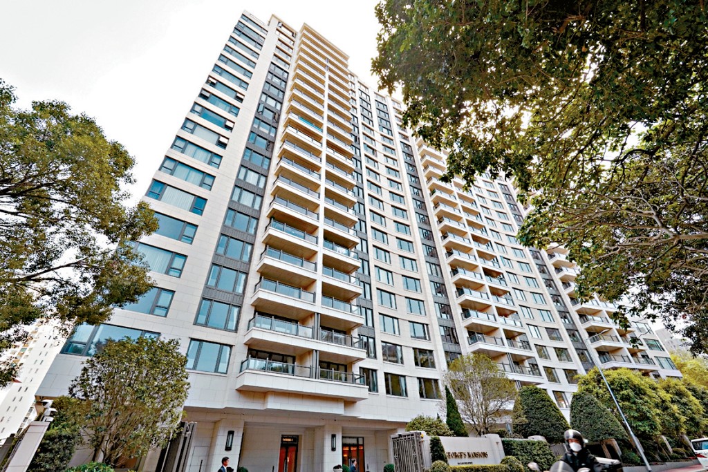 ST. GEORGE'S MANSIONS至今累售149伙，佔單位總數85%，合共套現逾114億。