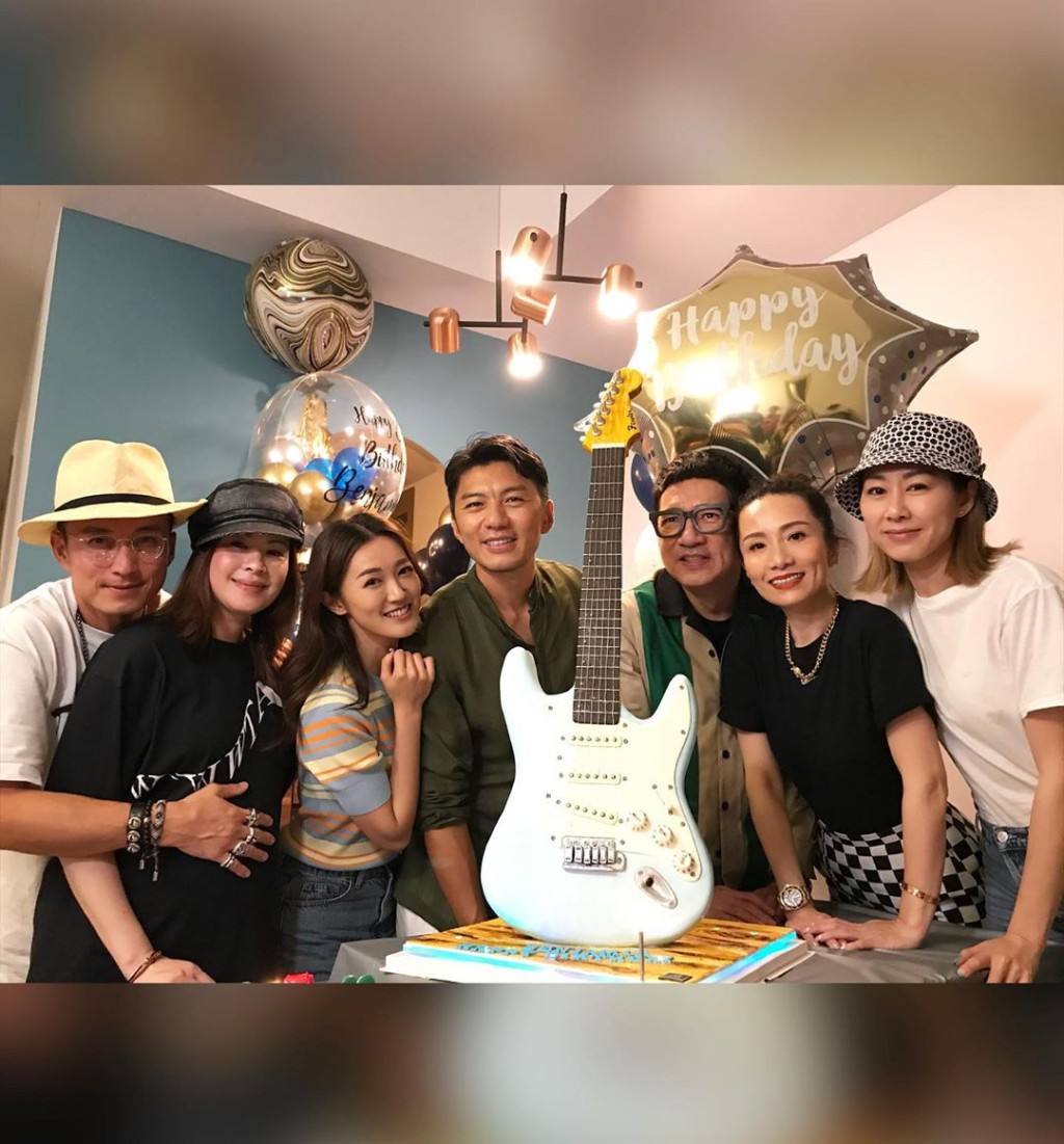 陳山聰夫婦、胡定欣等亦有出席生日派對。