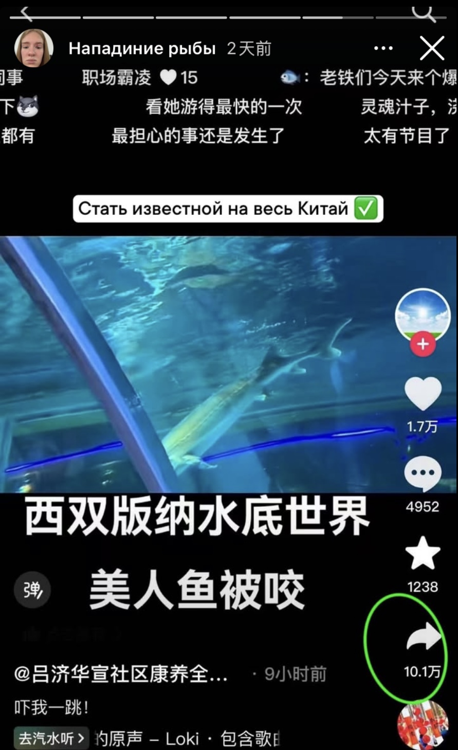 瑪莎得知自己被咬一事在網上討論度極高。 IG