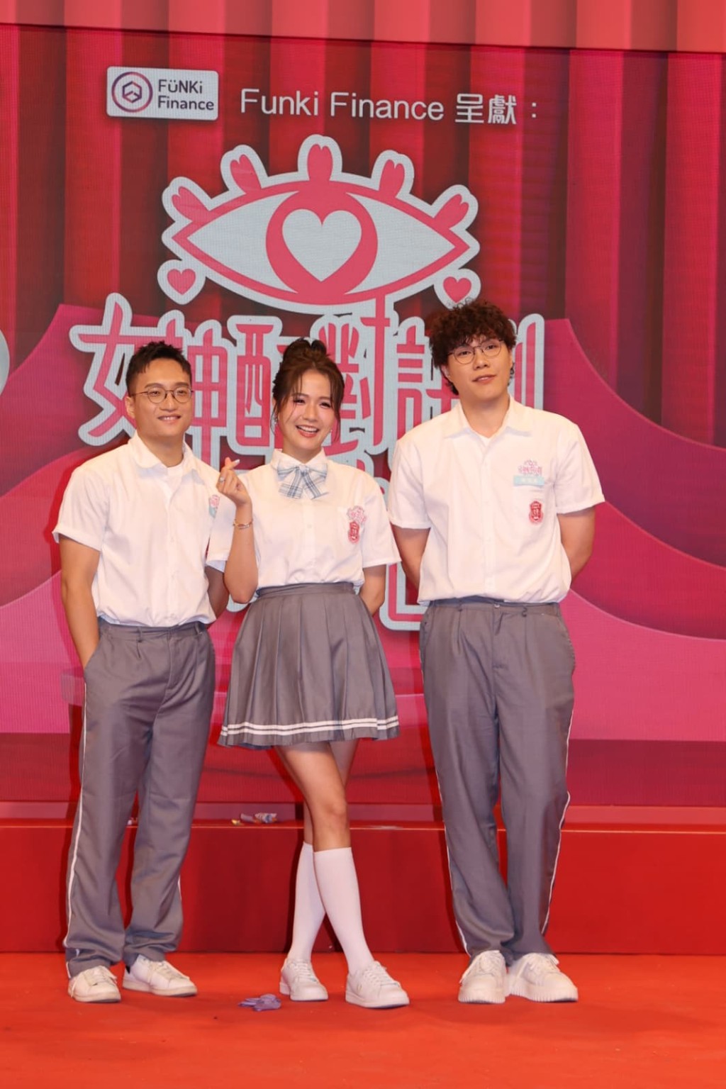梁敏巧同Matt(左)都好襯,高度上。 梁敏巧同Matt(左)都好襯,高度上。