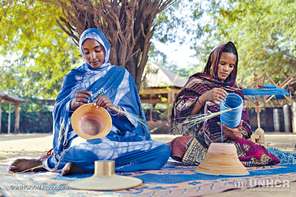 ■每一份难民手作，都蕴藏无数故事。