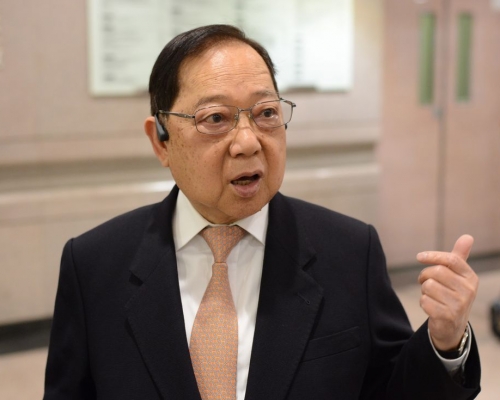 地產建設商會執委會主席梁志堅回應空置稅。資料圖片
