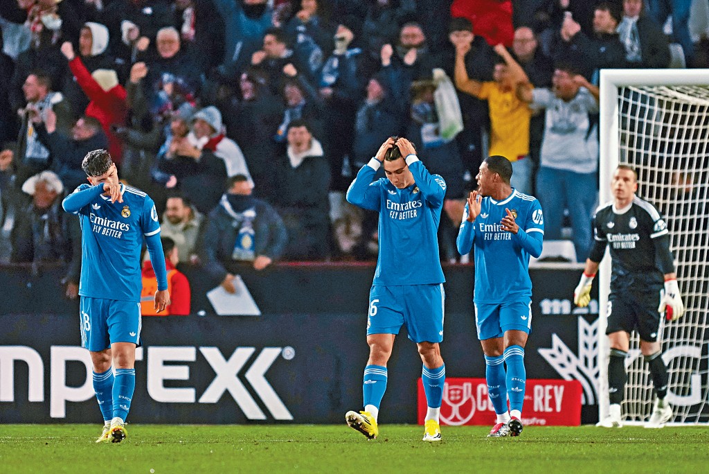 艾比路亞首次領軍，皇馬恥辱性不敵乙組仔阿爾巴塞特。