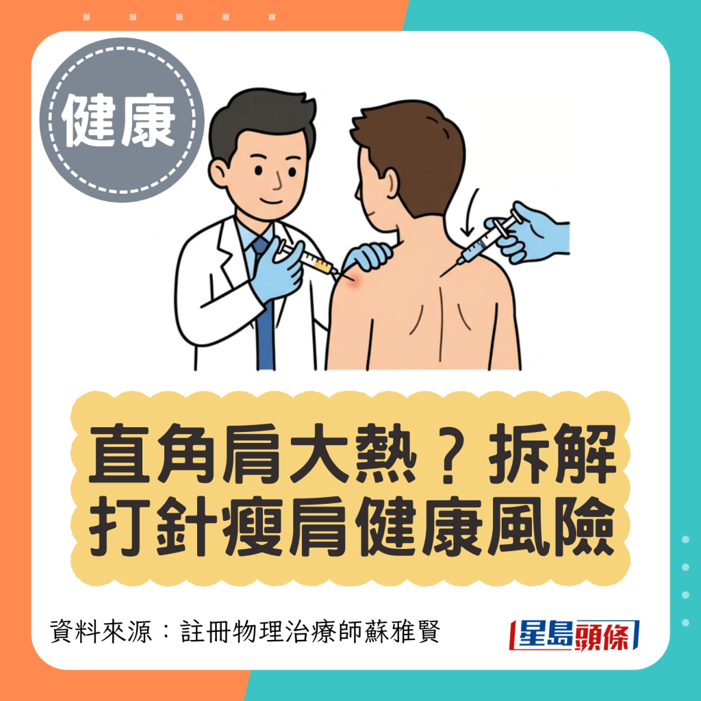 直角肩大热？拆解打针瘦肩健康风险